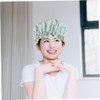 Baluue Double Thickened Shower Cap Bathing Cap Reusable Shower Cap