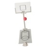Desktop Basketball Game Foldable Reduce Pressure Aluminium Alloy Miniature Basketball
