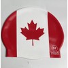Canada Swim Cap Adult Standard-Size for Competitive or Recreational Swimmer