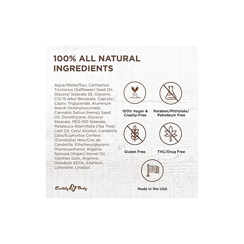 Earthly Body Miracle Oil Tea Tree Creme 4 Ounce by