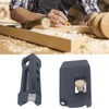 2Pcs Chamfer Plane Aluminum Alloy Edge Trimmer Corner Banding Woodworking