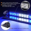Xprite Windshield Dash Strobe Light Bar Aluminum w/Suction Cups, Deck