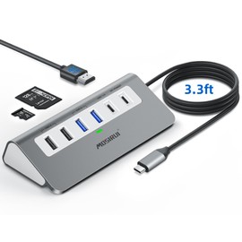 Mosirui 9-in-1 USB C Hub Multiport Adapter Docking Station USB CHub