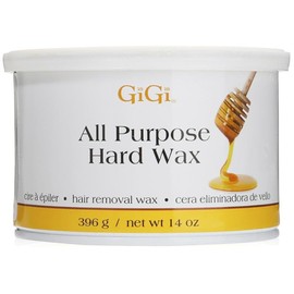 GiGi 제모용 GiGi 다용도 하드 왁스 - 얼굴 및 바디용 DIY 가정용 왁싱 키트, 14온스 [Delicate Parts Brazilian Body 14 oz] GiGi Multi-Purpose Hard Wax for Hair Removal - DIY Home Waxing Kit for Face and Body, 14 oz [Delicate Parts Brazilian Body 14 oz]