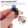 12Pcs 90 Degree Air Pipe Quick Connect Right Angle Tube