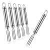 ipow Stainless Steel Jacket Potato Fork, Practical Corn Forks for