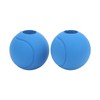 1 Pair of Barbell Dumbbell Curved Bar Grip Round Spherical