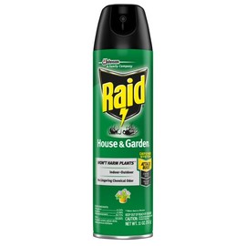 Raid House and Garden Insect Killer Insecticide Aerosol Spray - 11 Oz. (Pack of 3)