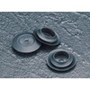 31 mm Black Rubber Plug for Flush Mount Body and