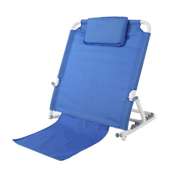 Adjustable Bed Backrest Support, Foldable Sit-up Back Rest Portable Elder Disability Nursing Backrest for Neck Head Lumbar Support
