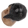 4PCS/Set Tire Valve Cap Skull Shape with Rubber Ring for