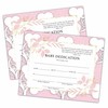 Baptism Certificates, Baptism Certificates for Church, Baby Dedication Certificates, Pink