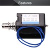 Fielect DC 24V 10A 80N Push Pull Type Solenoid Electromagnet,