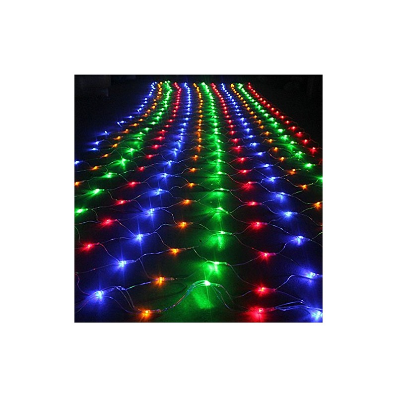 LightsGo Safe Voltage Net Christmas Fairy Lights Waterproof Outdoor Indoor