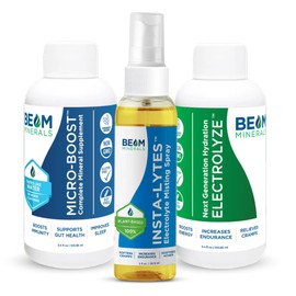 BEAM MINERALS BEAM MINERALS Travel Pack | Electrolyte & Micronutrient Support On-The-Go | Micro-Boost 2 oz, Electrolyze 2 oz & Insta-Lytes 2 oz