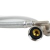 Neo-Pure 30" or 60" Braided SS Washing Machine Hose, 3/4"