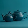 Price & Kensington Teapot | Stoneware, Teal, 2 Cup