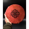 Celtic Knot Tambourine with optional illuminated display stand - Accessory: