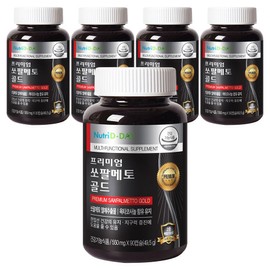 Nutri D Day Premium Saw Palmetto Gold, 90 tablets, 49.5g, 5 units / 뉴트리디데이 프리미엄 쏘팔메토 골드, 90정, 49.5g, 5개