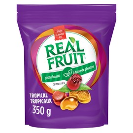 Dare RealFruit Gummies,Tropical Flavour, 350g/12.3oz., Bag, (Imported from Canada)