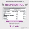 Resveratrol 100 Vegano de alto contenido en Polifenoles Pimienta Negra