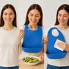 Silicone Adult Bib for Mealtime Care – Waterproof Reusable Feeding