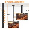 ELIVED Ceiling TV Mount Fits Most 26-65 Inch LED, LCD