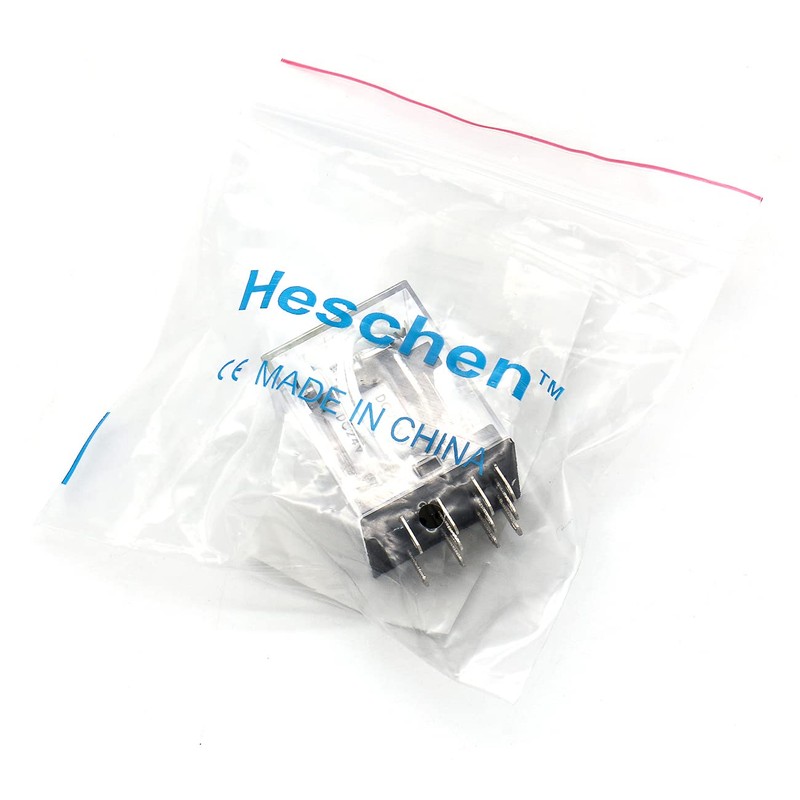 Heschen Gereral Purpose Power Relay HH53P-L 24VDC Coil 5A 220VAC/24VDC