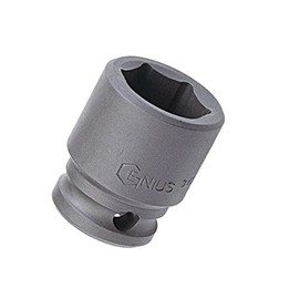 Genius Tools 363212 3/8" Dr. 3/8" Cr.-Mo Impact Socket