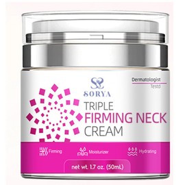 Neck Firming Cream Aging Wrinkles Neck Moisturizer with Retinol, Collagen & Hyaluronic Acid, Hydrating Skincare for All Skin Types for Men & Women