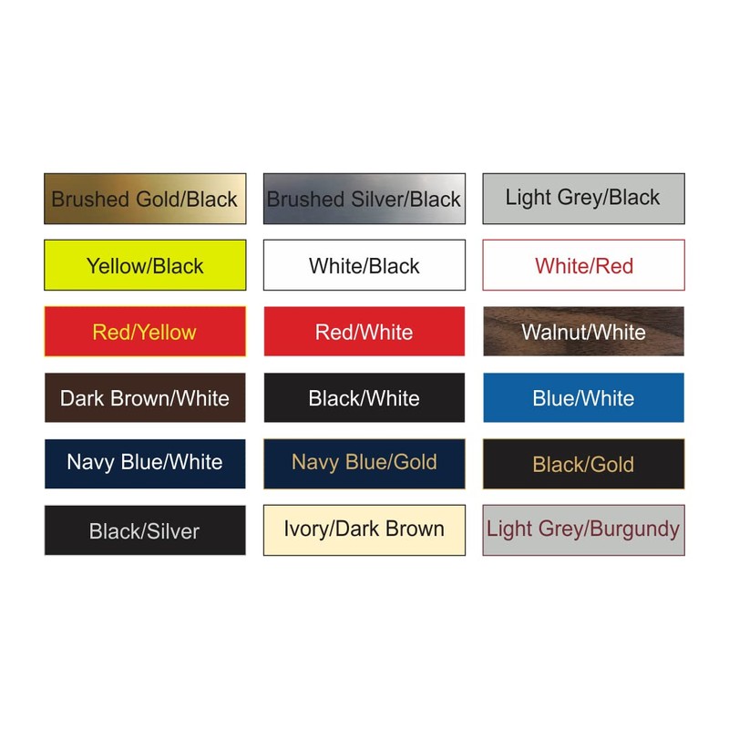 Designer Laundry Sign (Black Gold) - Large 3.5 x 9"