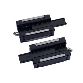 Coavoo HGH25 Linear Slider Bearing Blocks 2Pcs,25mm HG25 Linear Motion Ball Bearing Carriage Slider Sliding CA Block for Square Linear Slide Guide Guideway Rail HGH25 HGR25 as CNC Kit Part Replacement