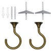 diplambr Swag Hook Heavy Duty Ceiling Hook with Hardware for