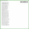ECOGARD XC35519 Filtro de aire de cabina de alta calidad