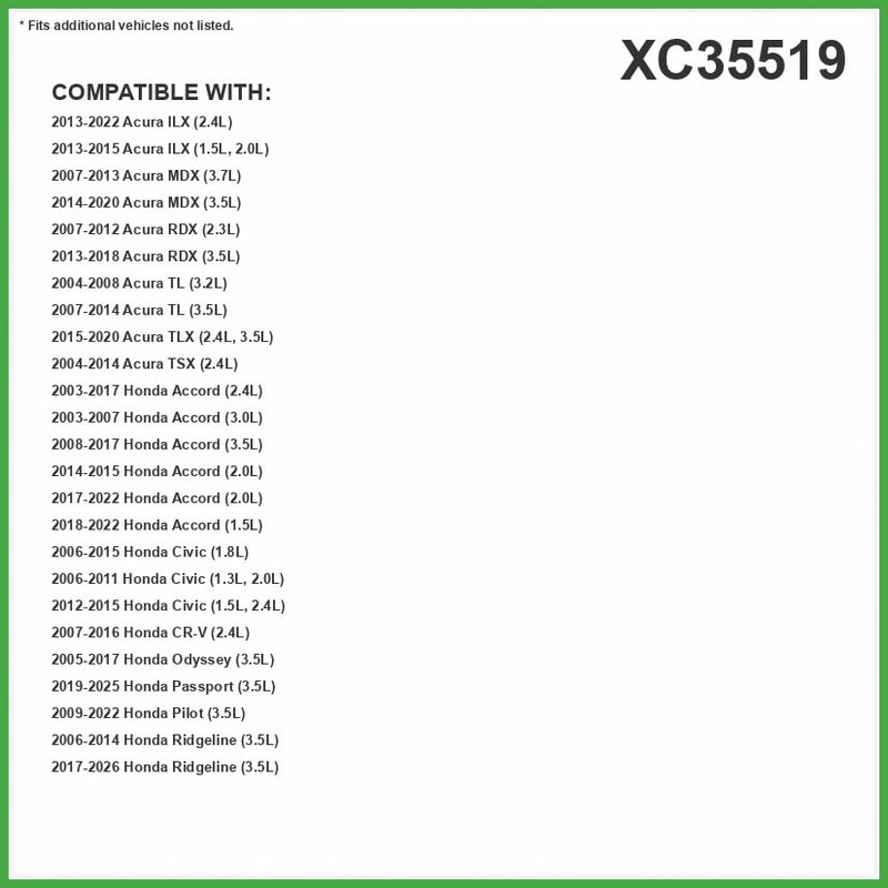 ECOGARD XC35519 Filtro de aire de cabina de alta calidad