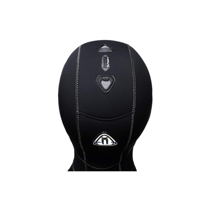 Waterproof H1 5/7mm Vented Anatomical Hood, 2XL