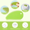 Ceramic Safety Cutter Green Pink White and Gray Fixed Box