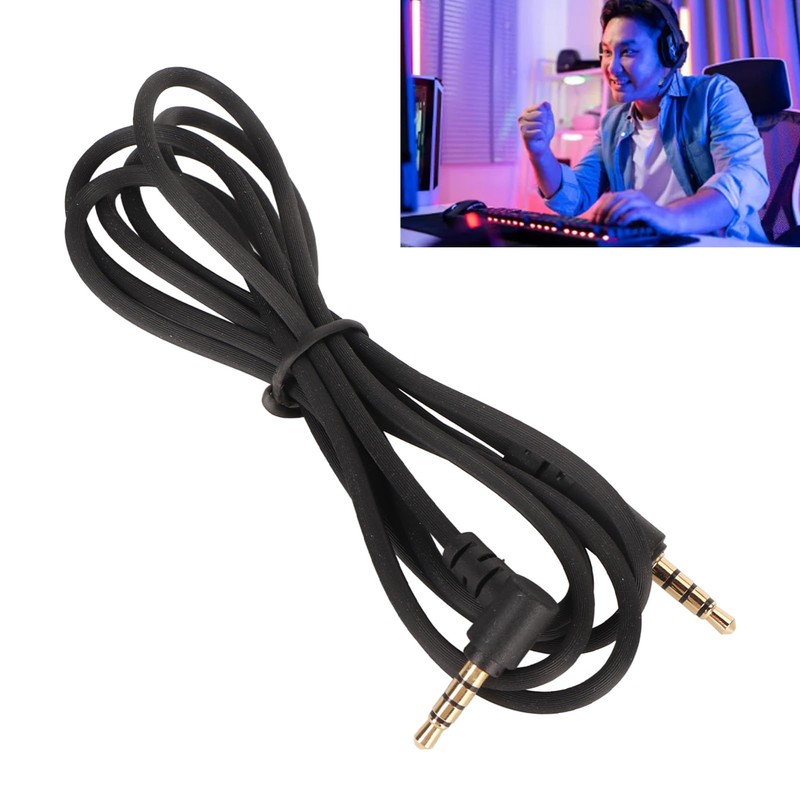 Replacement Sound Cable for Razer BlackShark V2 Pro, for Barracuda