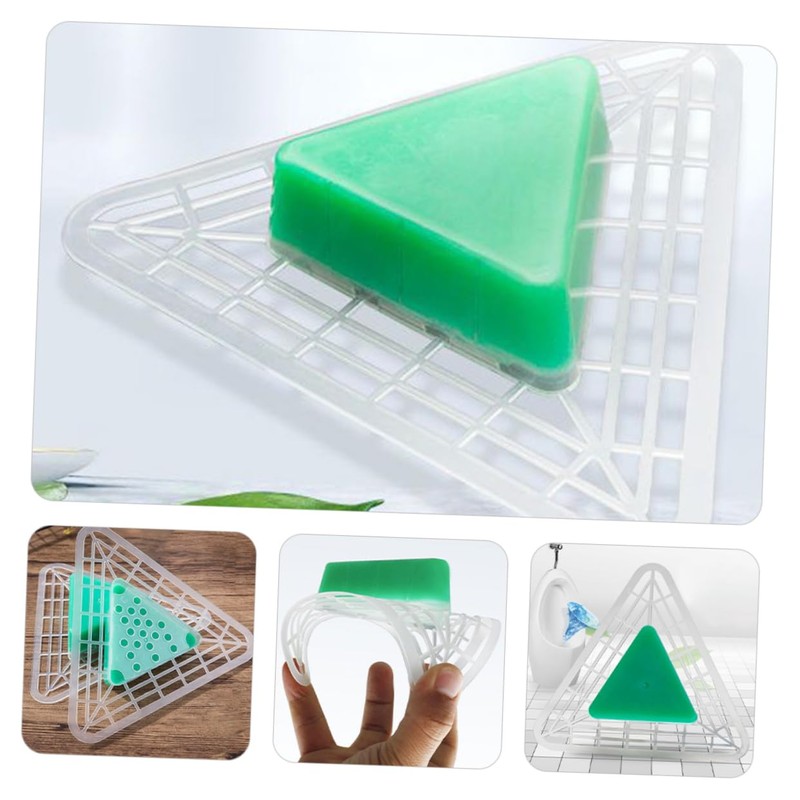 SHINEOFI Triangle Urinal Deodorizer Screens Professional Bathroom Air Fresheners Easy