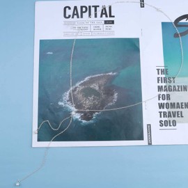 Yheakne Boho Pearl Back Chain Necklace Silver Layered Backdrop Necklace Body Chain Pearl Bridal Back Drop Chain Summer Beach Body Jewelry for Women (Silver)