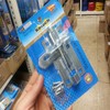 KOTECH Bolt Latch Door Handle for Entrance Door Large Locking Device 125 (k-2139) 4ea