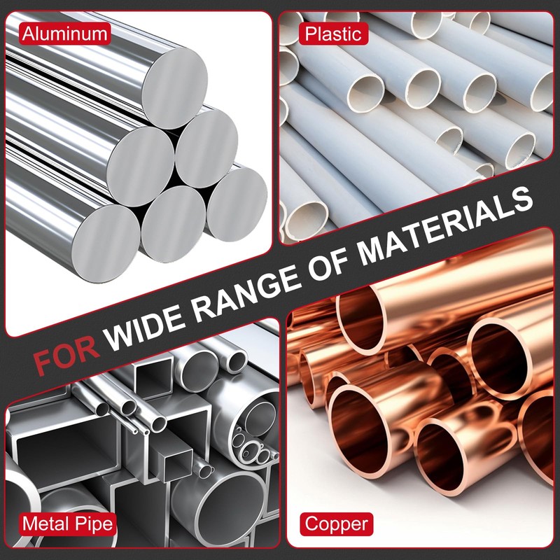 6 PCs Pipe Tap Set - Precision Carbon Steel NPT