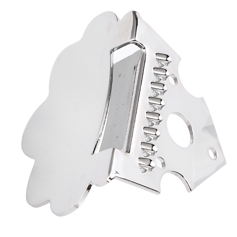 Mandolin Tailpiece Zinc Alloy 8 Strings Triangle Shape Mandolin Tailpiece