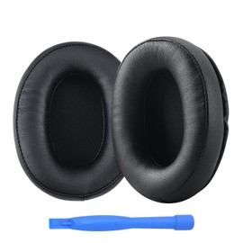 Ear Pads Replacement for HyperX Cloud Stinger/Cloud Flight/CloudX/Cloud II/Cloud III/Cloud Alpha/Cloud Core/Mix Headsets by MMOBIEL - Memory Foam and Protein PU Ear Pad Cushions – Black