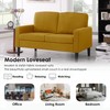 BEEY Modern Loveseat Sofa, 53" Small Loveseat for Small Spaces,