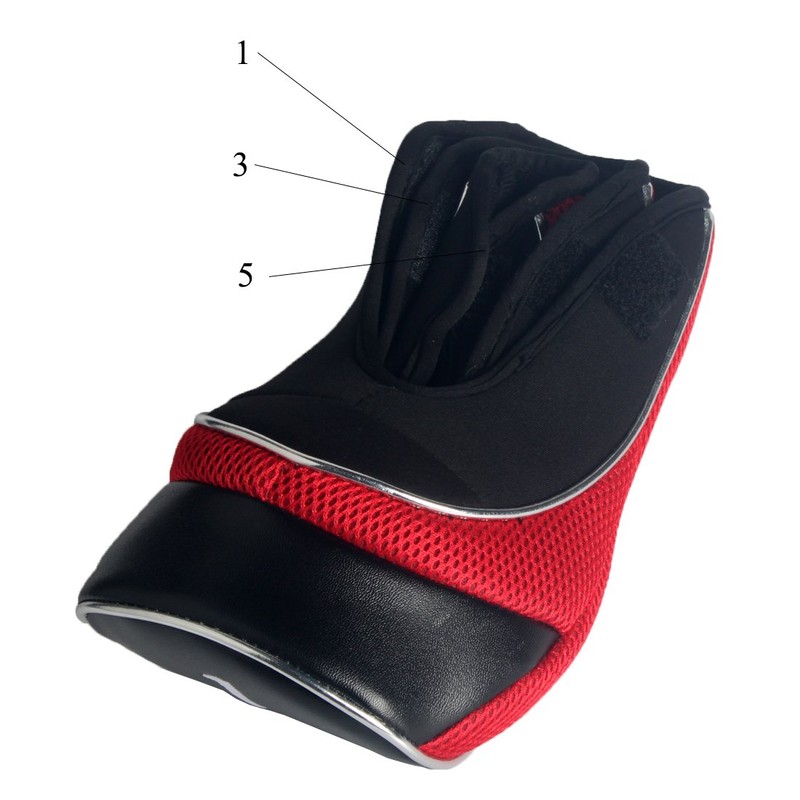 Andux Golf Club 460cc Driver Fairway Wood Head Covers with