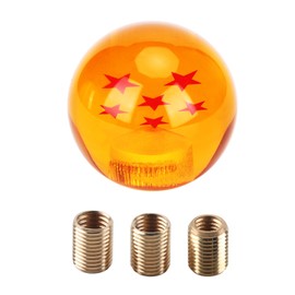 Car Ball Gear Shift Knob Shifter Lever Handle with Adapter Replacement