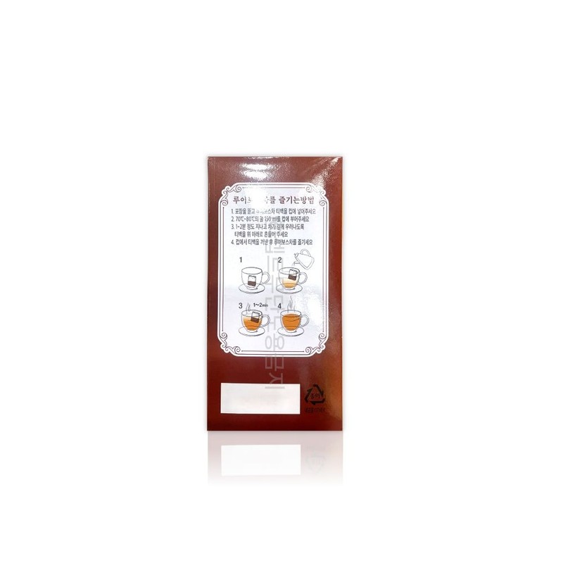 Rooibos Tea Bag 120T Organic Pregnancy Caffeine-Free Tea / 루이보스