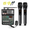 5 Core Audio Mixer Sound Board 4 Channel XLR Stereo