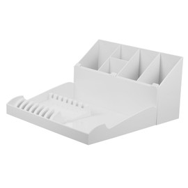 PACKOVE Hair Cutting Tool Organizer Set Storage Tray Professional Hairdressing Holder for Scissors and Clips Barber Accessory Box for Salon Use